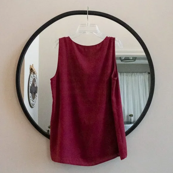LOFT Raspberry Dressy Tank Top - Picture 5 of 10